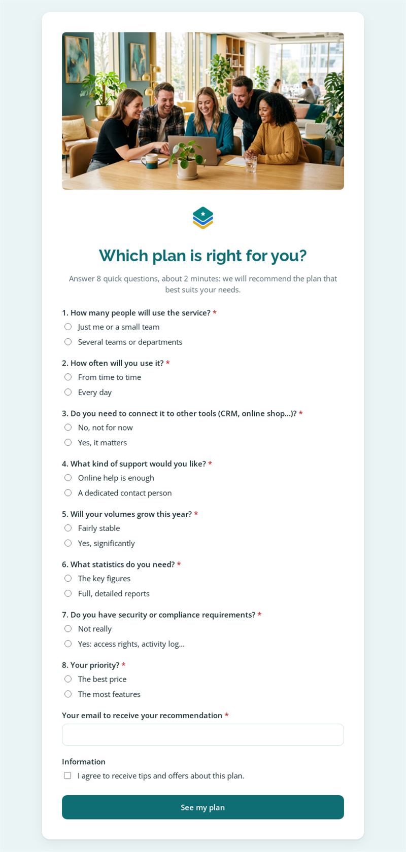Which plan is right for you?