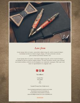 Law Firm Email Template Mailpro