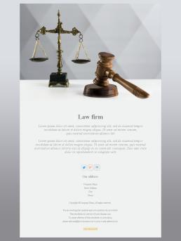 Law Firm Email Template Mailpro