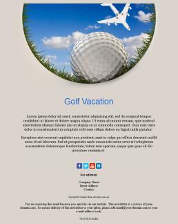 Email Templates for Golf Clubs Mailpro
