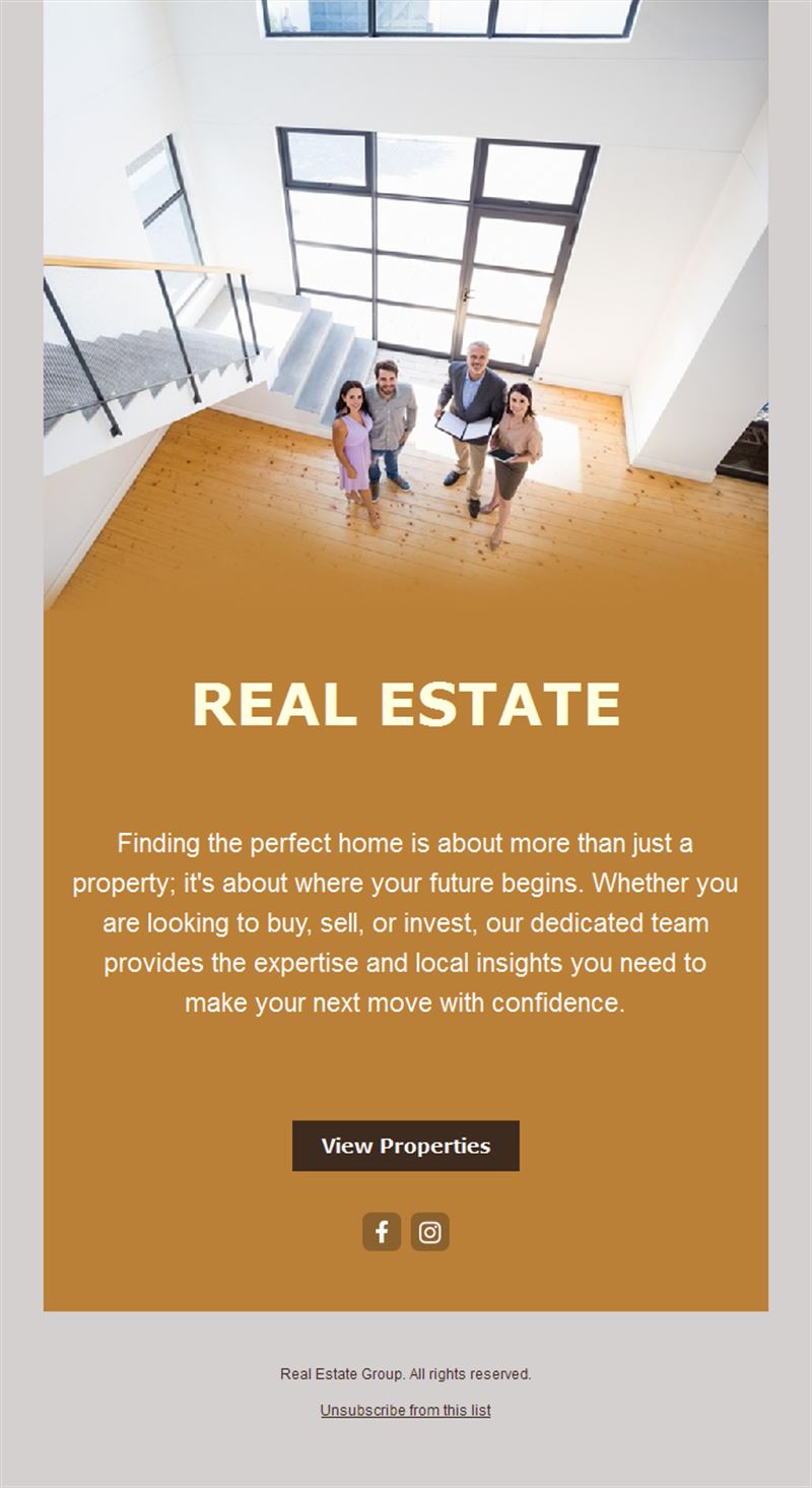 Ochre real estate agency email
