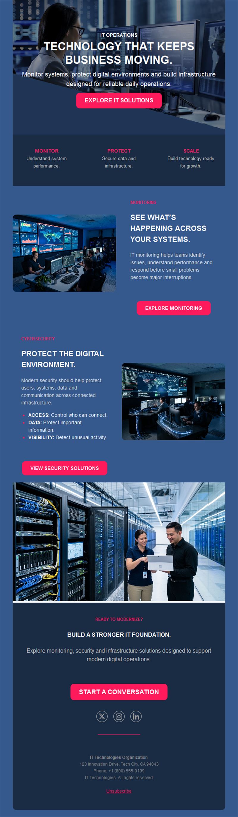 IT operations and monitoring newsletter