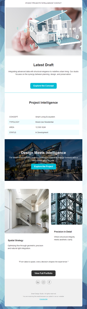 Smart building architecture newsletter