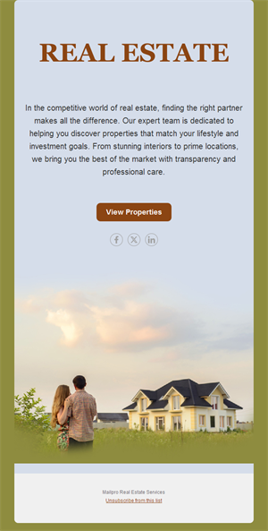 Olive real estate agency email